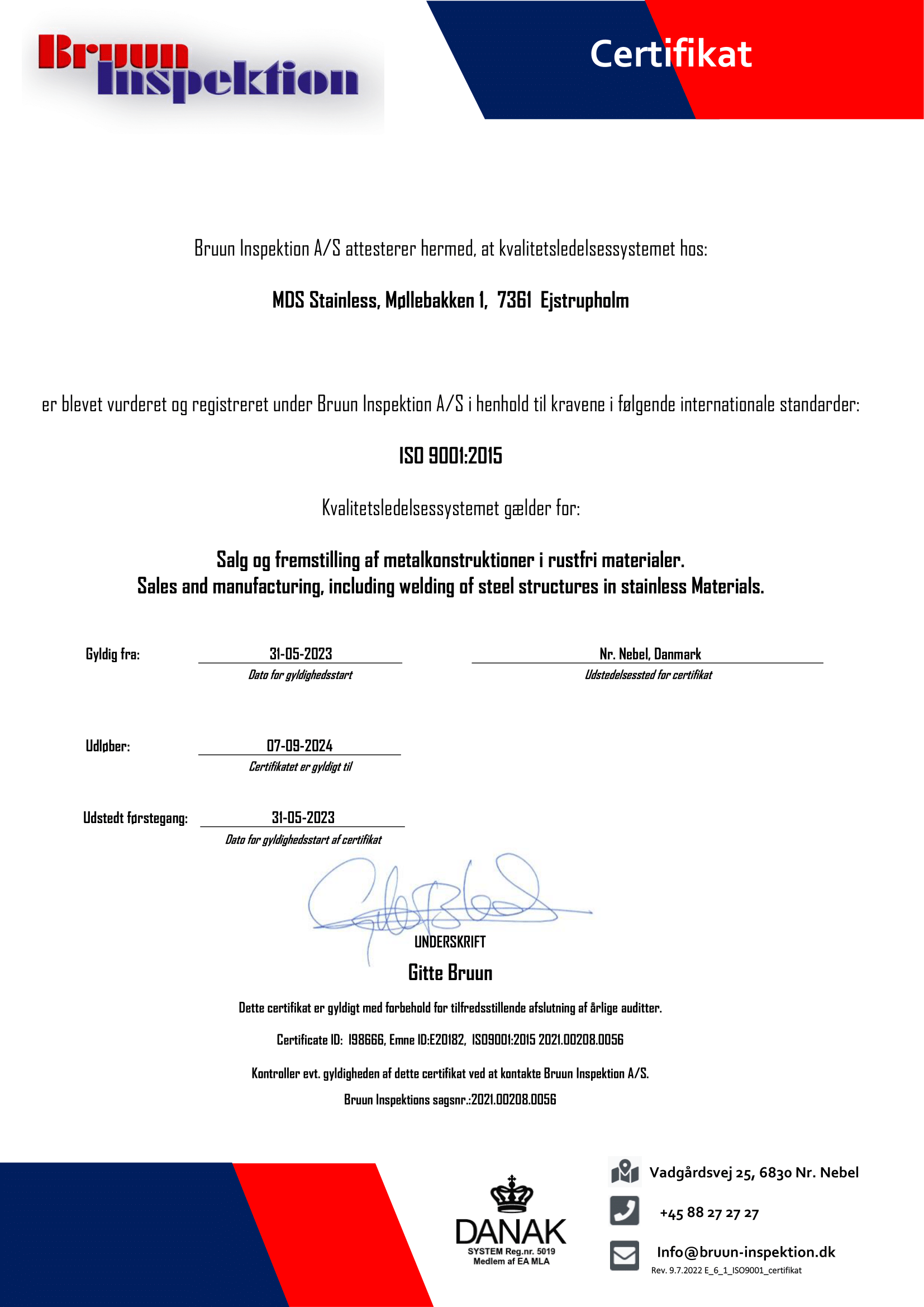 ISO 9001:2015